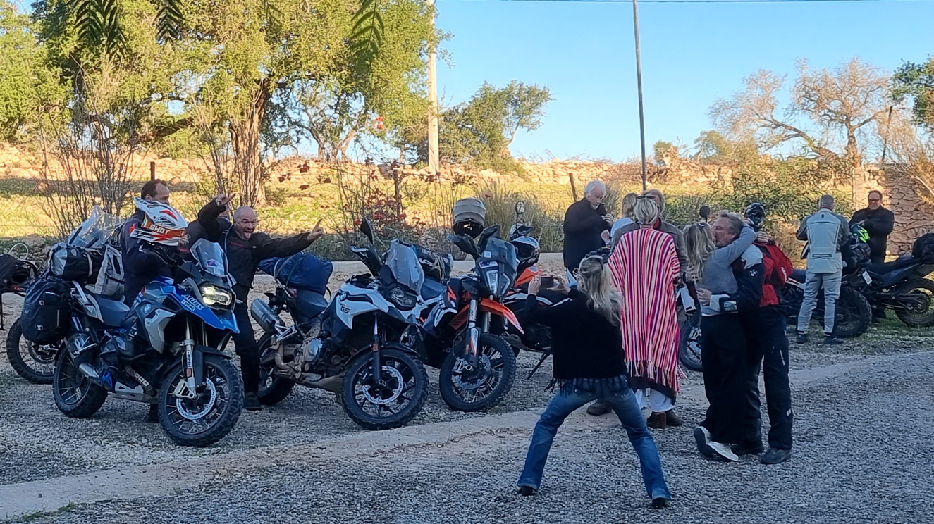 Etape de charme pour nos amis bikers