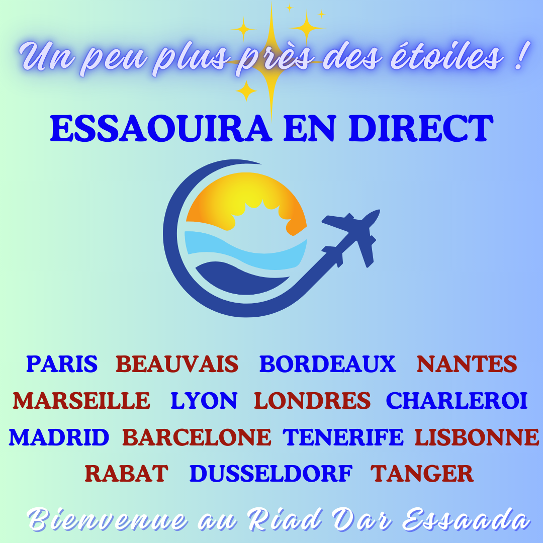 Vols pour Essaouira