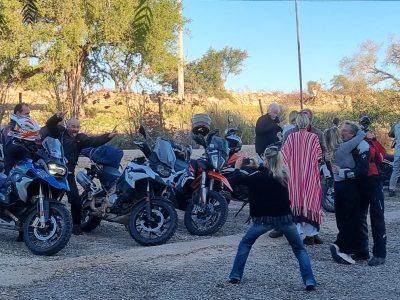Etape de charme pour nos amis bikers